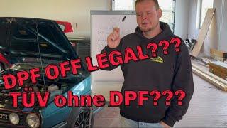 Dieselpartikelfilter deaktivieren, Legal??? DPF Off geht das mit Tüv???