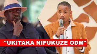 "UKITAKA NIFUKUZE ODM LAKINI SIWEZI SUPPORT RUTO!" Furious Babu Owino tells Raila face to face!