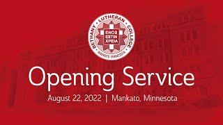 Opening Service 2022 - Bethany Lutheran College