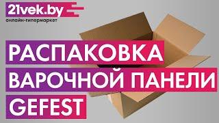 Распаковка - Газовая варочная панель Gefest ПВГ 2100-01 К32