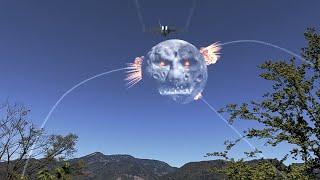 Lunar Moon shot down by Air Force