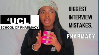 AVOID THESE MISTAKES IN YOUR PHARMACY INTERVIEW!