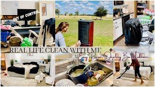 COMPLETE DISASTER/ LONG CLEAN WITH ME/ REAL LIFE CLEANING MOTIVATION / JUBARA