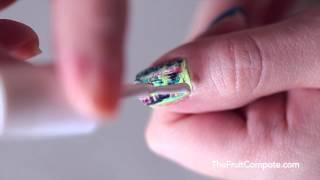 Distressed Nail Art