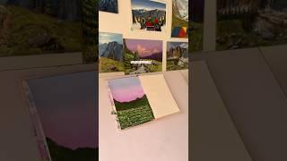 Easy landscape painting #gouache #gouachepainting #artist #artwork #painting #landscapepainting