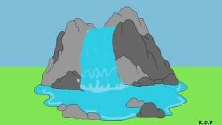 Flash Waterfall Animation