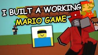 I Made a WORKING MARIO GAME in Jujutsu Shenanigans!!!