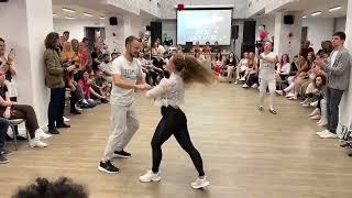 Konstantin Borisov & Anastasiya Akhmedgariyeva. Intermediate JnJ. Brazuka Dance Festival 2023 | Zouk