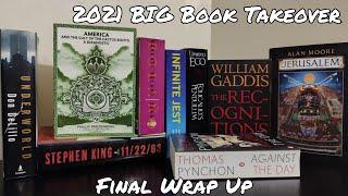 BIG Book Breakdown. 2021 Wrap-up 