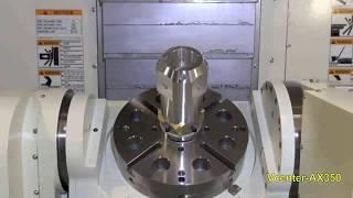 Victor Taichung Vcenter AX350 5 axis machining 4 1 axis machning