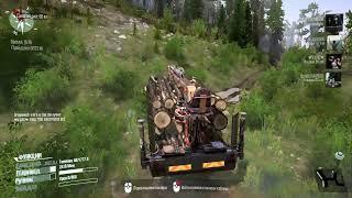 Spintires: MudRunner.Карта «Сибириада».Автор: Mihail130ZiL