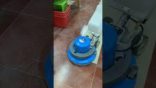 Marble polishing floor machine