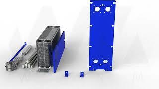 Как собрать пластинчатый теплообменник?
