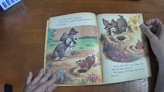 Little Golden Books: Walt Disney's SCAMP - 1957