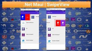 .Net Maui | SwipeView