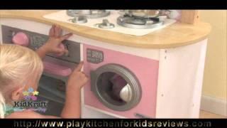 KidKraft Grand Gourmet Corner Kitchen 53185 Review Play Kitchen Set