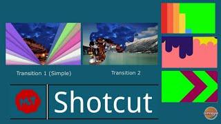 How to use green / blue screen transition in Shotcut Video Editor