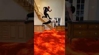 When the floor is ACTUALLY lava  @BrandonA7