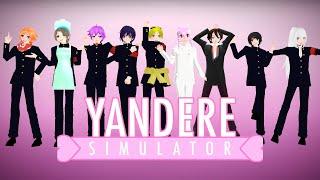 【MMD】 Yandere Simulator Male Rival Introduction Video