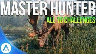 All 10 Master Hunter Challenges Guide - Red Dead Redemption 2