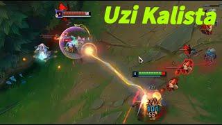 UZI KALISTA VS ZERI , BEST ADC IN THE WORLD!