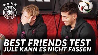 "Wenn du ein Großer bist, weißt du es"  | Best Friends Test mit Kai Havertz und Julian Brandt