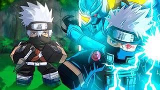 Going From NOOB To 0.1% Mangekyo KAKASHI In NEW Roblox Naruto Game! (The Time of Ninja)