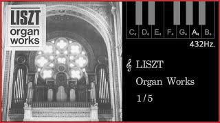 LISZT, Organ Works - Complete, 1973 LP 1/5 - 432Hz HQ Music