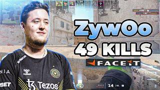 CS2 POV | ZywOo 49 KILLS! Faceit Ranked with friends (DUST2) 49-23