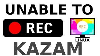 UNABLE to record screen Kazam fixed | Kazam in Ubuntu | Kazam Screen recorder error