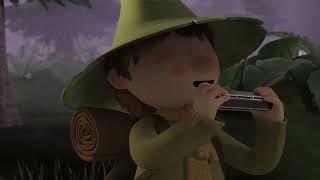 Snufkin hitting the fence (S01E07)