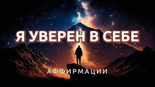 СЛУШАЙ КАЖДЫЙ ДЕНЬ! Аффирмации на Уверенность в себе и Мотивация для жизни