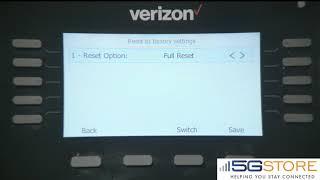 5Gstore One Talk T46 Factory Reset