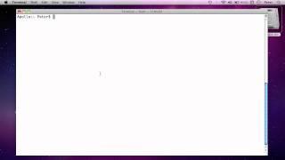 Introduction to the Terminal in Mac OS X (The Stealth Mac Podcast)