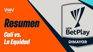 Cali vs. La Equidad (resumen y goles) | Liga BetPlay Dimayor 2024-2 | Fecha 11