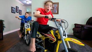 Extreme Indoor Race! No Escape From The Curse!  | Steel Kids