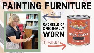 Painting Furniture using General Finishes Milk Paint