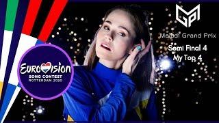 Melodi Grand Prix 2020 (Norway) - Semi Final 4 - Eurovision 2020 - My Top 4