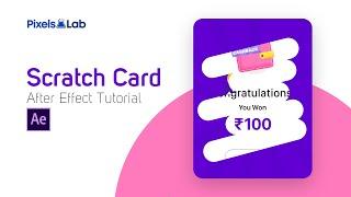 Scratch Card After Effects Tutorial