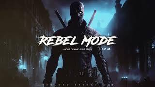 Rap/Trap Instrumentals Beats [MIX] | 'REBEL MODE' 1H Hard Rap Instrumentals |