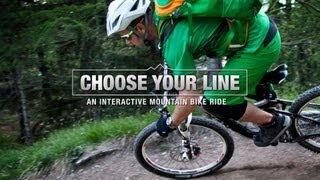 VAUDE Choose your Line -- START -- An Interactive Mountain Bike Ride