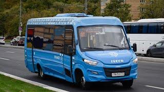 Поездка на микроавтобусе Нижегородец-VSN700 (IVECO) №1016432 №451 8-й мкр.Митино-м.Речной вокзал