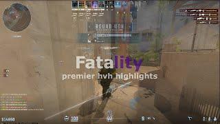 #cs2 premier hvh highlights ft. fatality.win