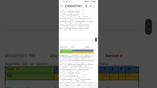 8 ci sinif riyaziyyat ksq 5 variant  a və b #keşfetbeniöneçıkar