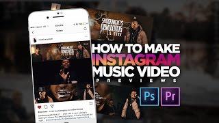 How To Make Instagram Music Video Previews! (Adobe Premiere Pro)