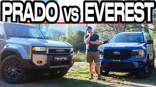 Has the Toyota Land Cruiser Prado finally been dethroned? (2025 Ford Everest vs Toyota Prado review)