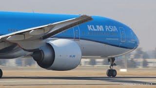 KLM Asia Boeing 777-306/ER  (PH-BVB) NEW LIVERY despegando desde SCL a AMS via EZE