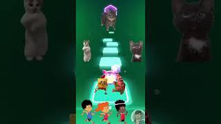 W&W-OIA OIIA(Spinning Cat) vs Tiles Hop Edm Rush Geme play 