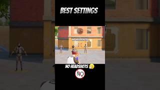 Defaulter--13 • Best Headshot Settings  #pubgmobile #bgmi #headshot