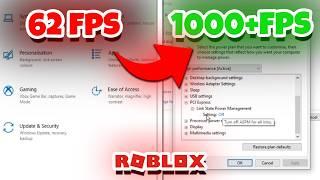  How To Get 1000+ FPS & Fix Lag In Roblox - Boost FPS & Increase Performance